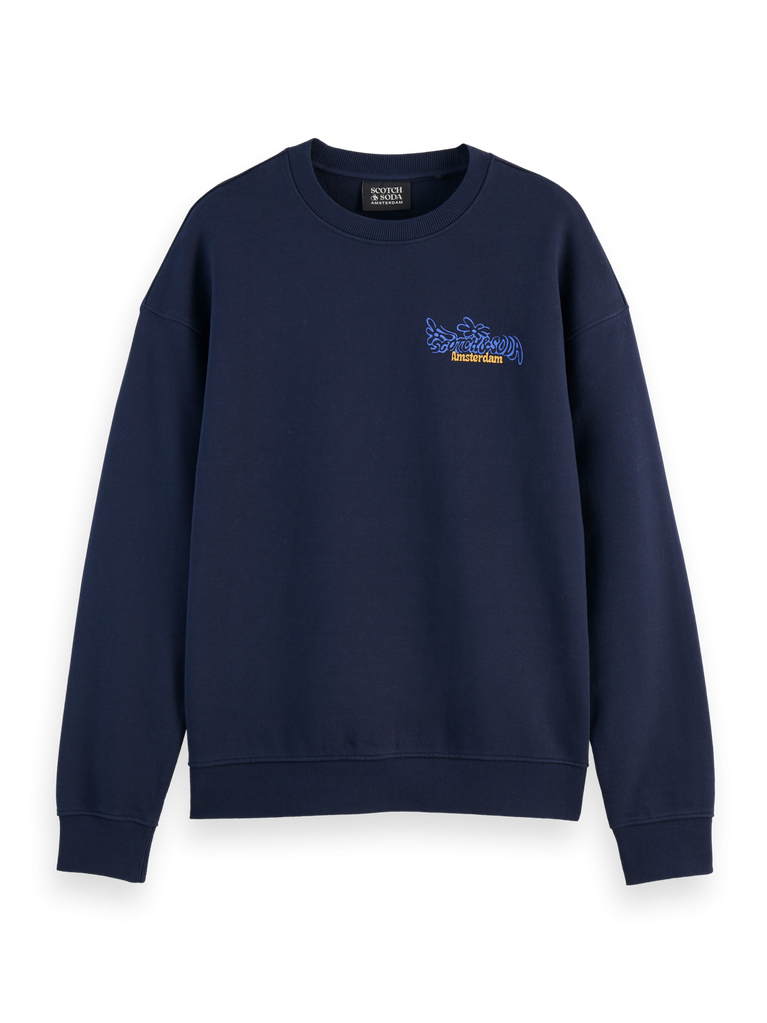 SCOTCH & SODA FRONT BACK ARTWORK SWEATSHIRT