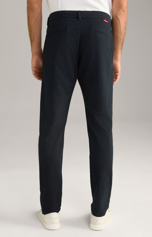 JOOP MAXTON CHINOS IN MOTTLED NAVY